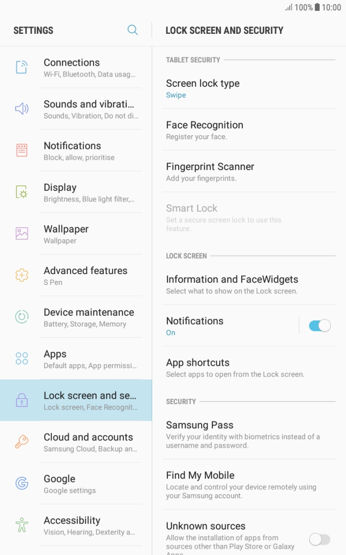 Press Fingerprint Scanner. Press Fingerprint Scanner.