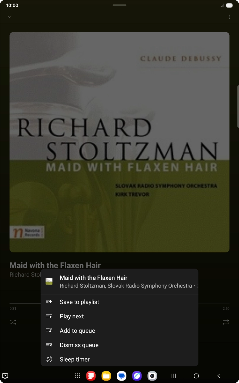 Press the add icon.