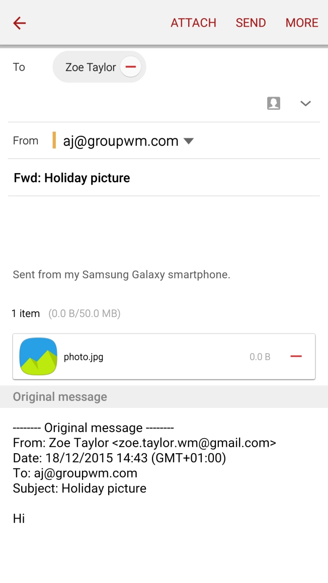 Press SEND.