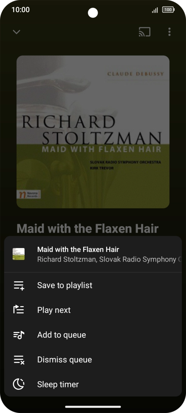 Press the add icon.