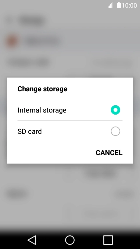 Press SD card. Press SD card.