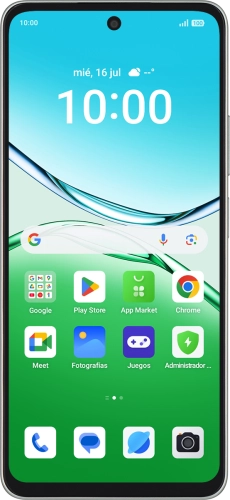Imagen 1: Vista frontal del OPPO A5 Pro 5G - Silver