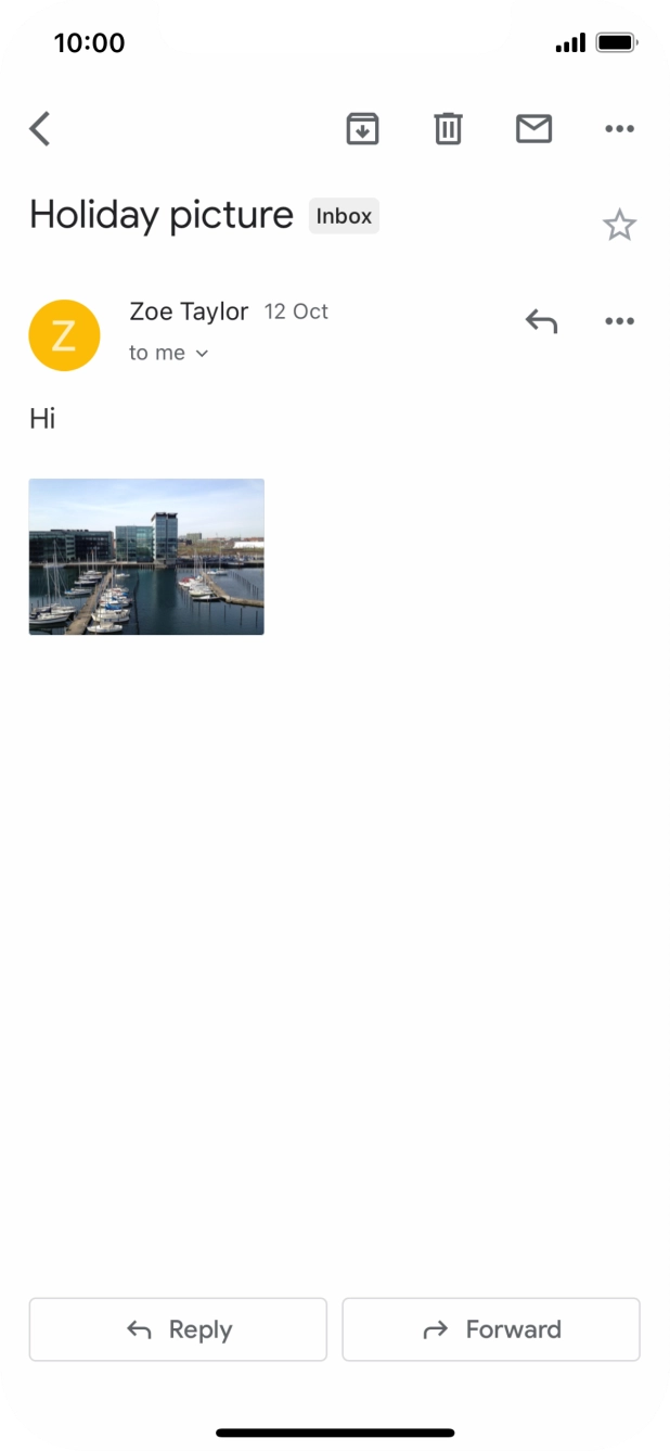 Press Reply.