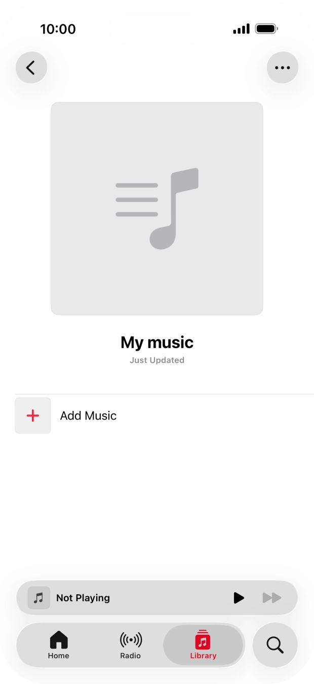 Press Add Music.