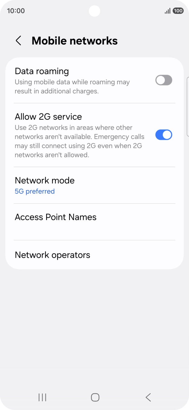 Press Network operators. Press Network operators.