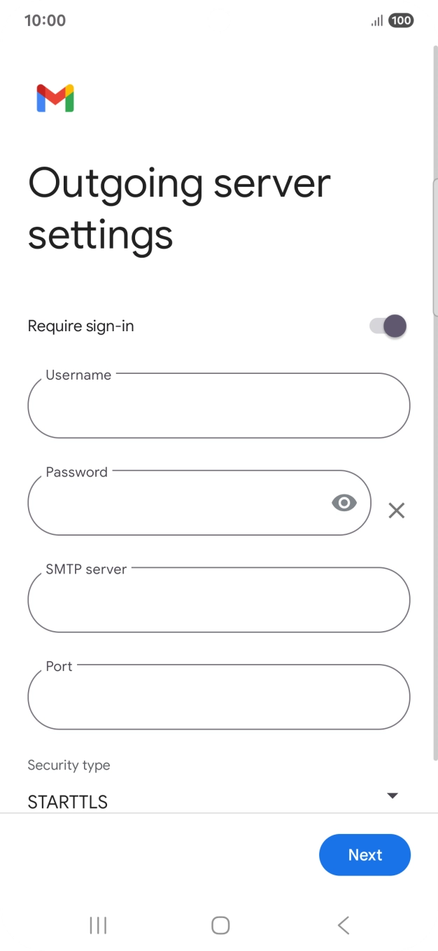 Press the indicator next to Press the indicator next to