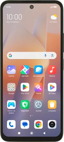 Imagen 1: Vista frontal del Xiaomi Redmi 12 5G - Black