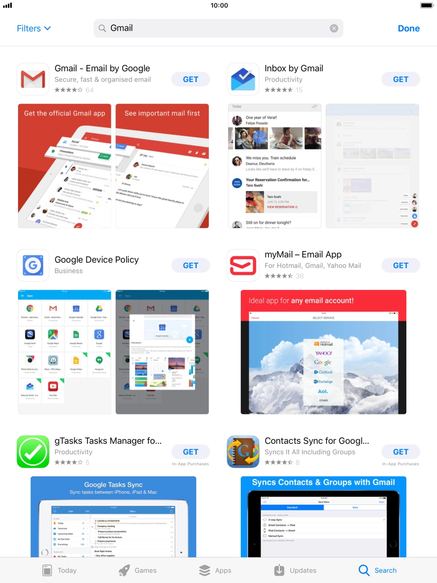 Press Gmail.