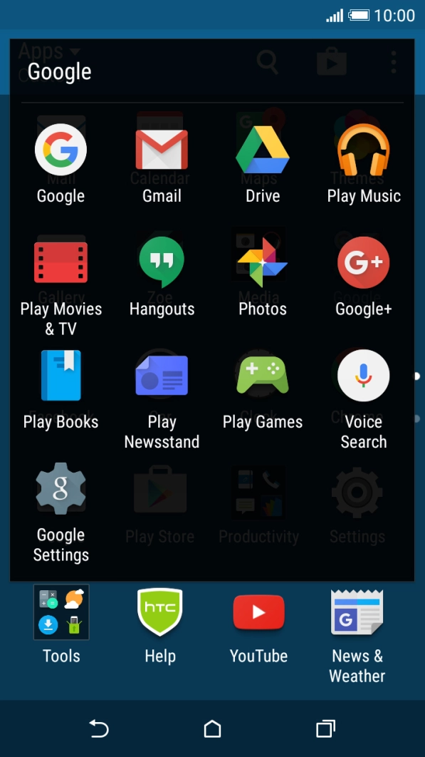 Press Gmail.