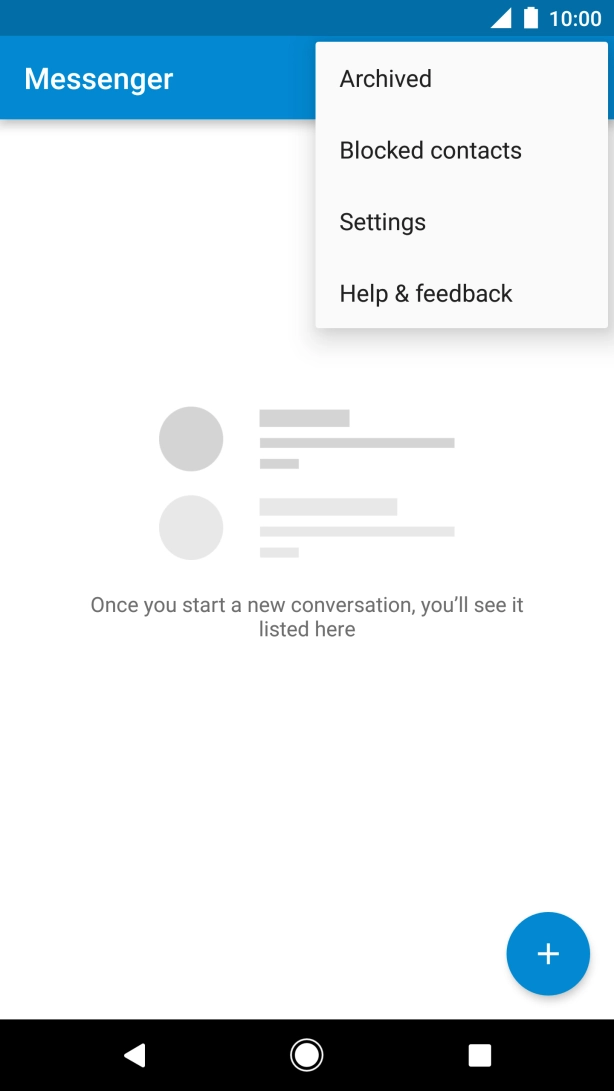 Press Settings.