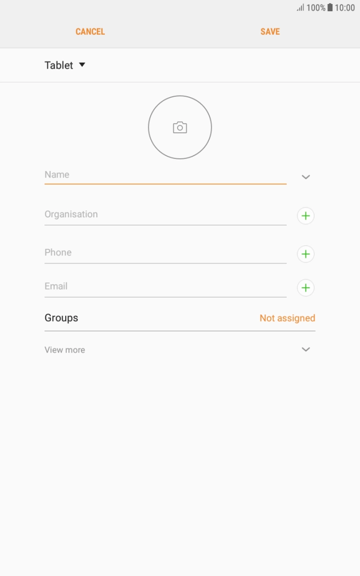 Press Name and key in the required name. Press Name and key in the required name.