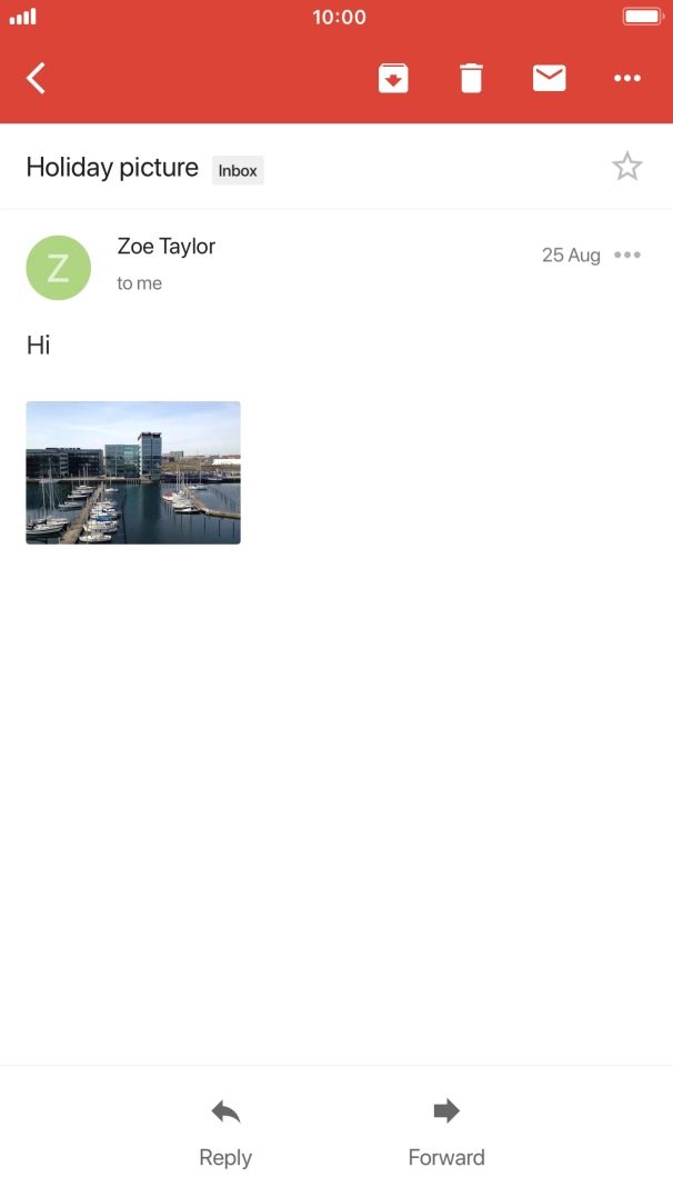 Press Reply.