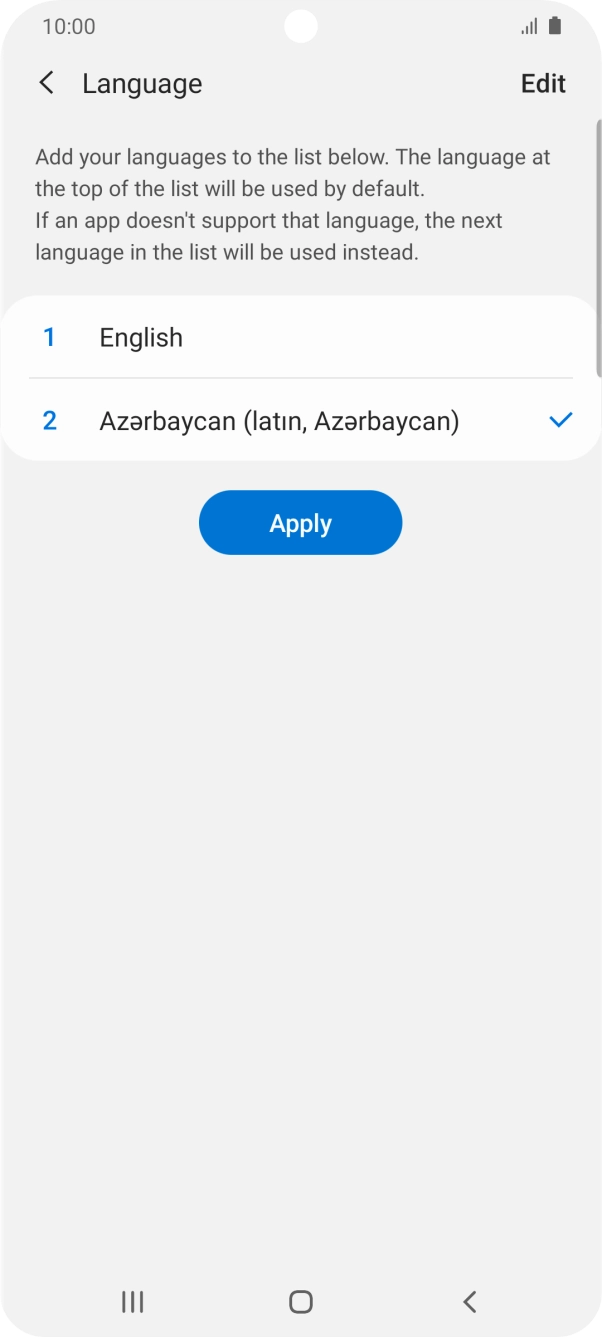 Press Apply.