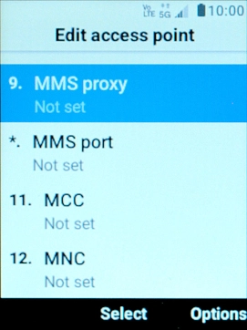 Select MCC.