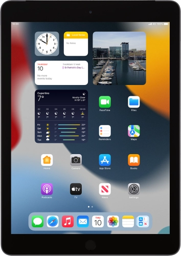 Image 1: Apple iPad (9th Generation) in DarkGray Large product image