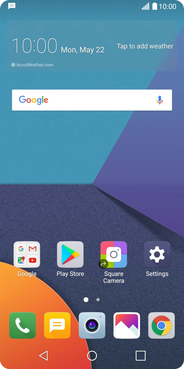 The text/picture message icon shows that you've received a new text or picture message.