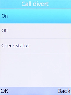Select On.