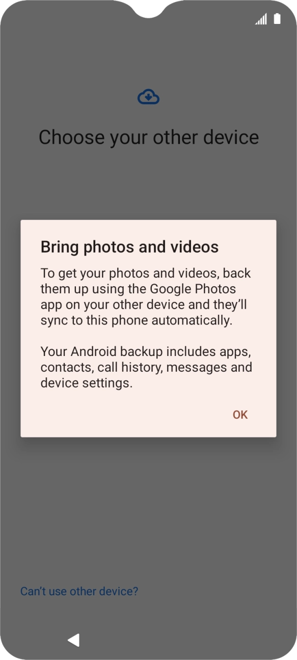 Press OK.