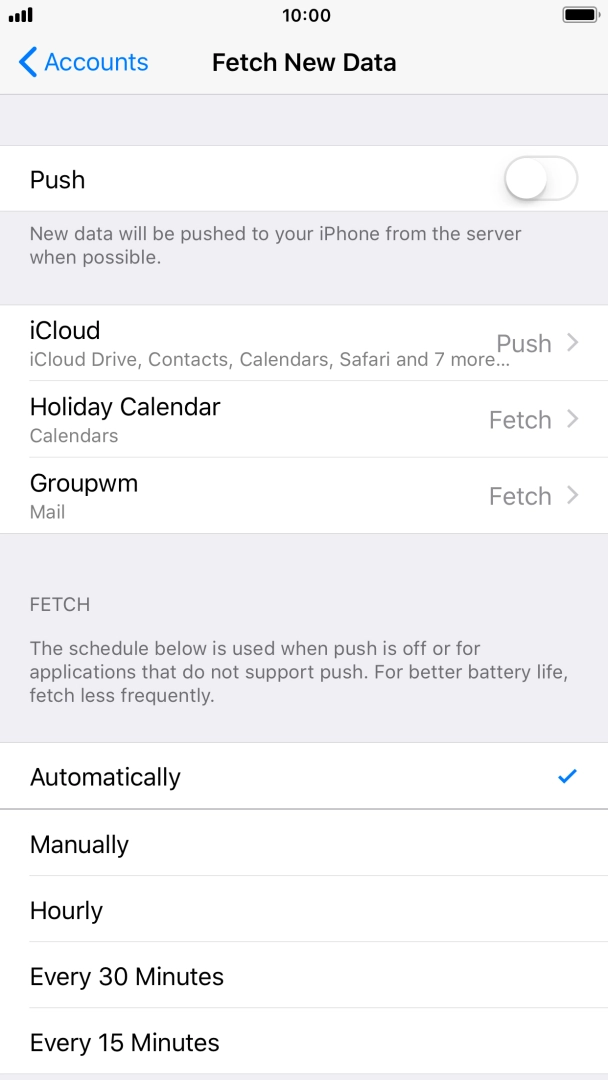 If you turn off the function, press the required setting. If you turn off the function, press the required setting.
