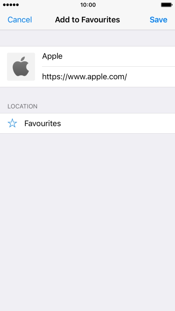 Key in the required name of the bookmark and press Save. Key in the required name of the bookmark and press Save.