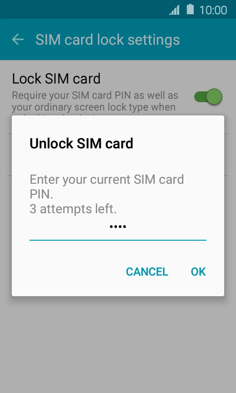 Key in your PIN and press OK. Key in your PIN and press OK.