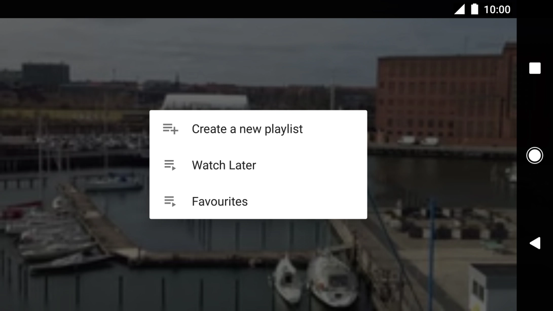 Press Favourites.