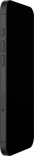 Imagen 3: Vista del lateral izquierdo del Apple iPhone 16 Plus - Black