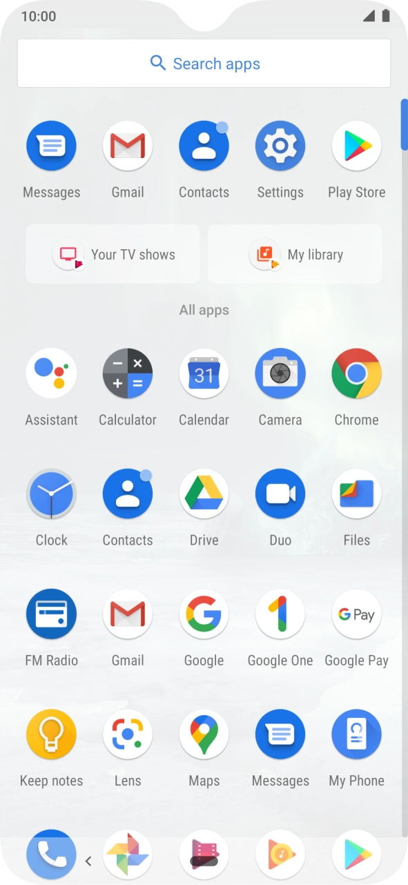Press Gmail.