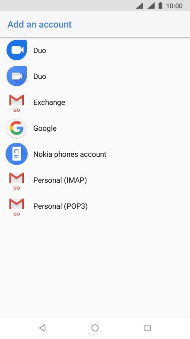Press Personal (POP3). Press Personal (POP3).