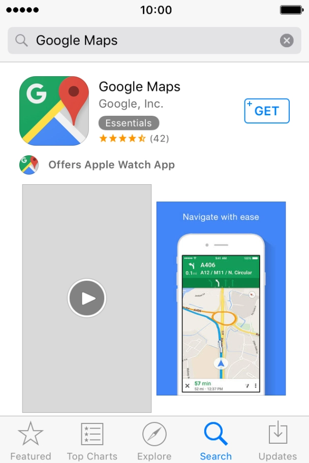 Press Google Maps.