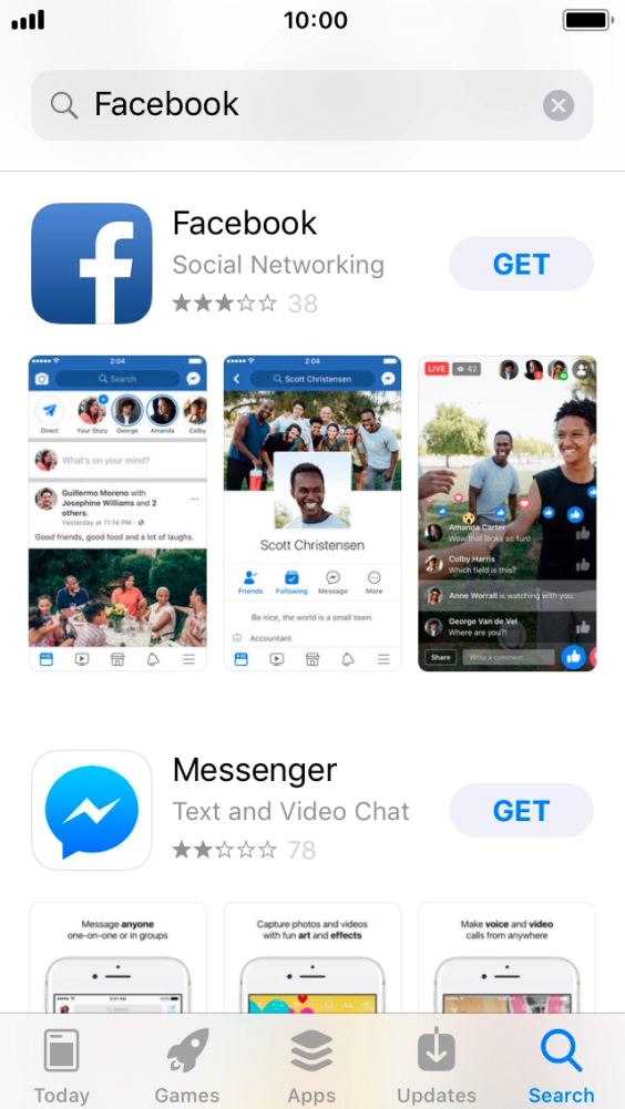 Press Facebook. Press Facebook.