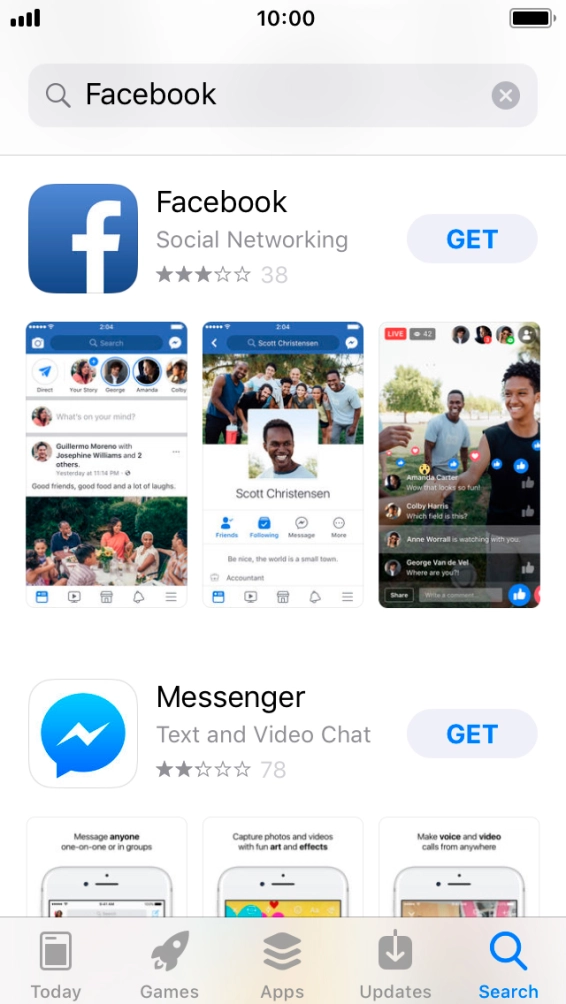Press Facebook. Press Facebook.
