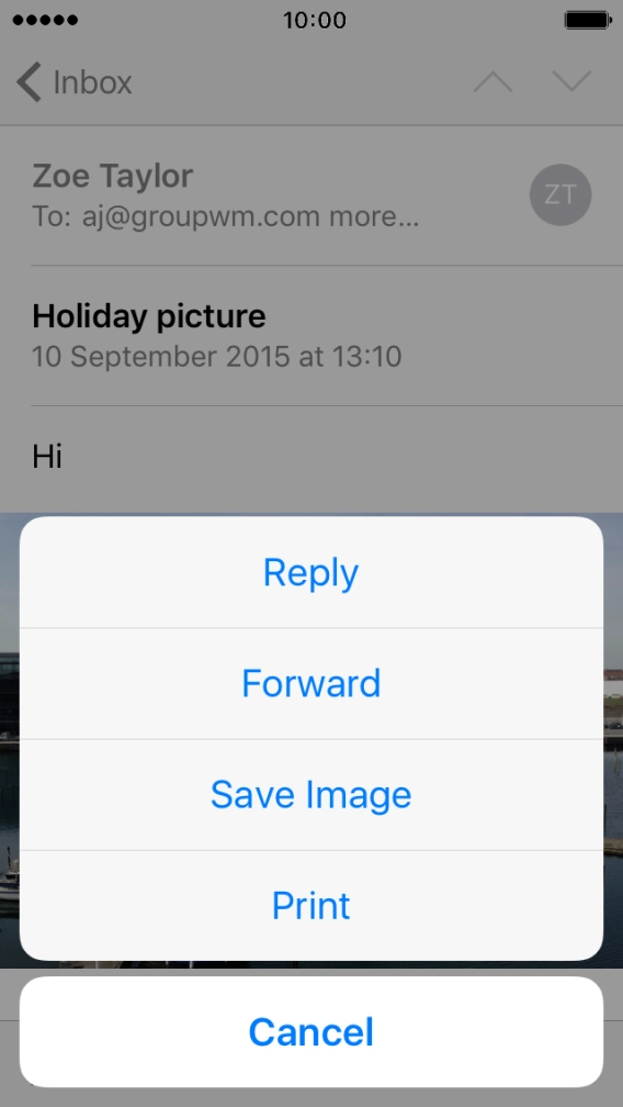 Press Reply.