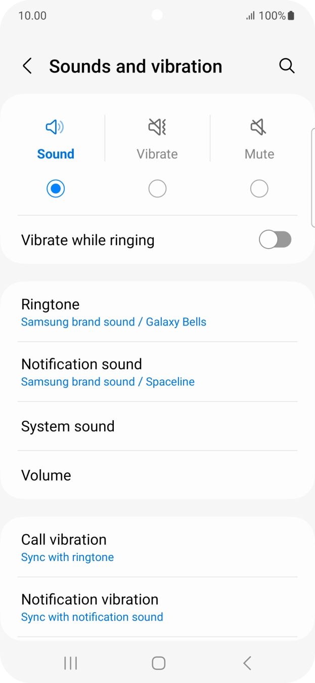 Press Ringtone.