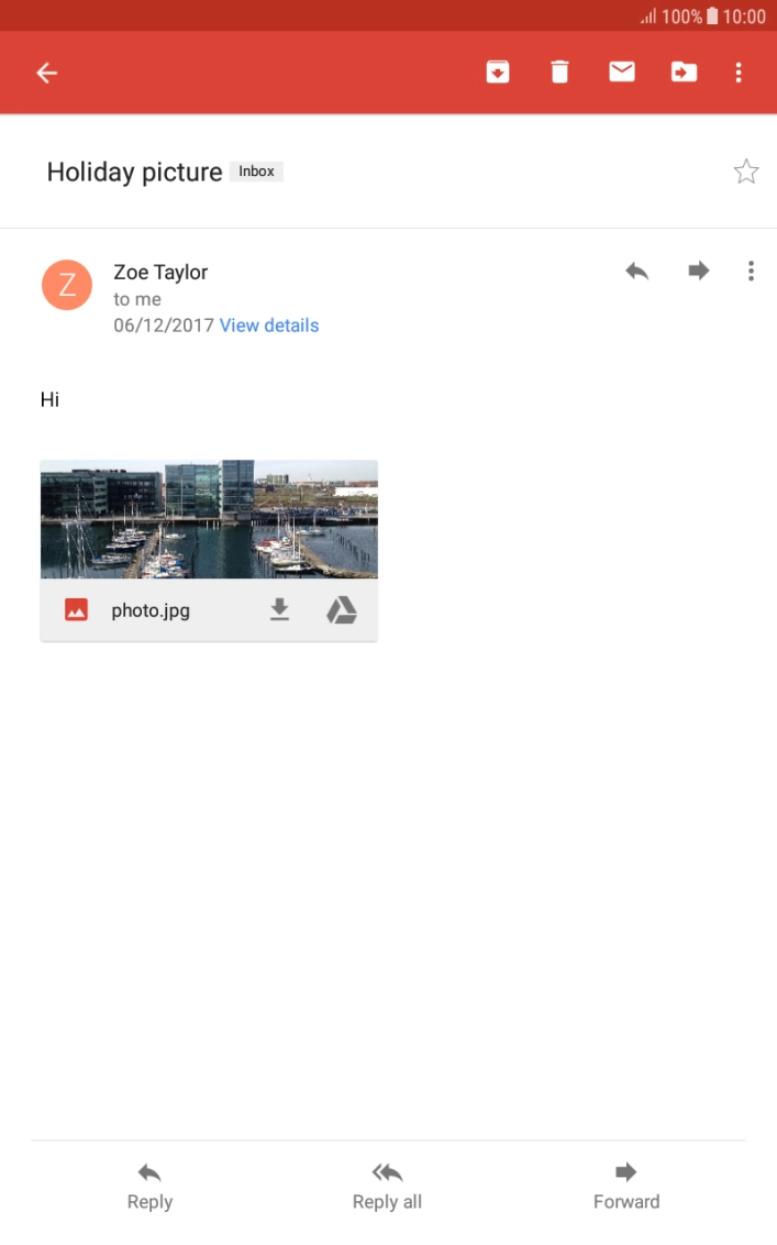 Press Reply. Press Reply.