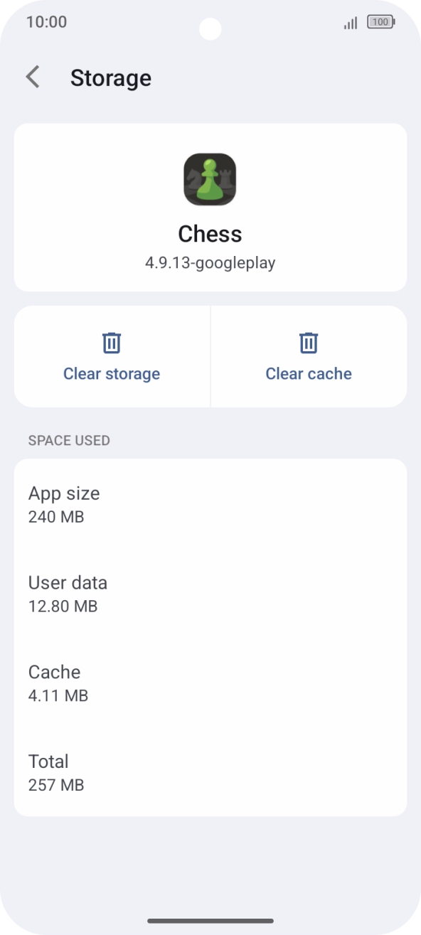 Press Clear cache. Press Clear cache.