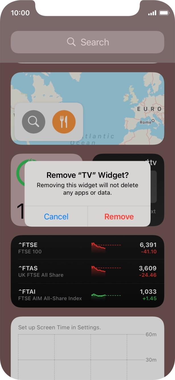 Press Remove. Press Remove.