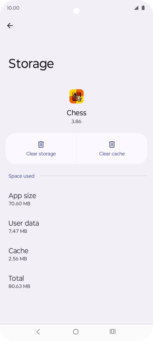Press Clear cache. Press Clear cache.