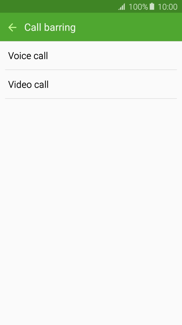 Press Voice call. Press Voice call.
