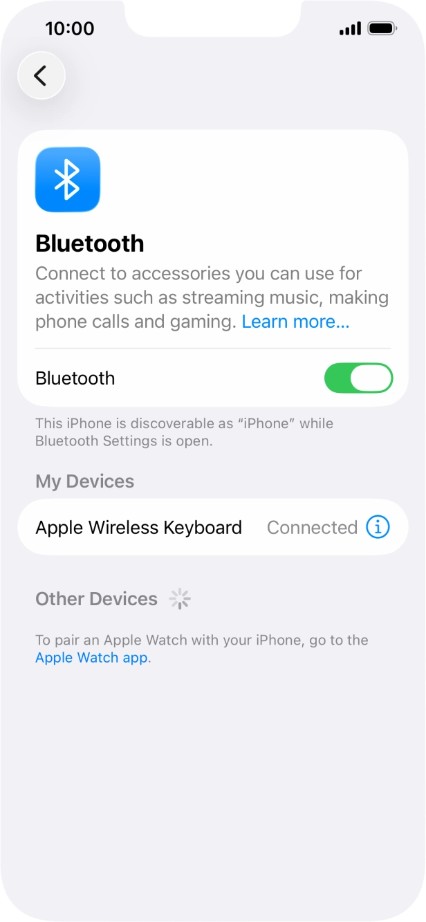 Slide your finger upwards starting from the bottom of the screen to return to the home screen.