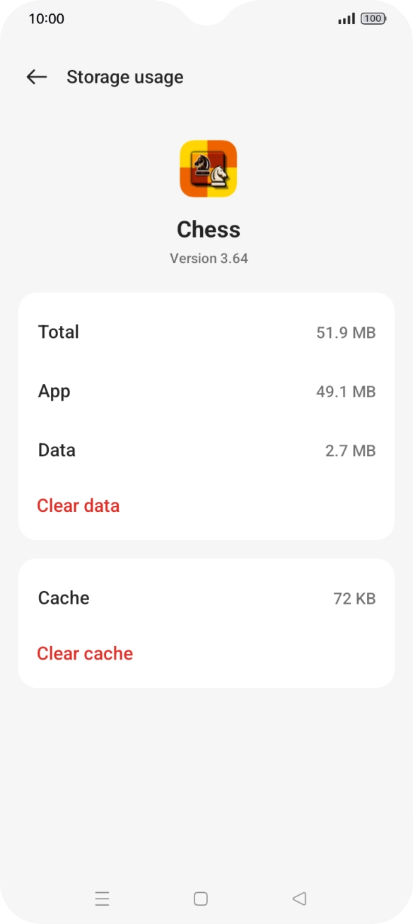 Press Clear cache. Press Clear cache.