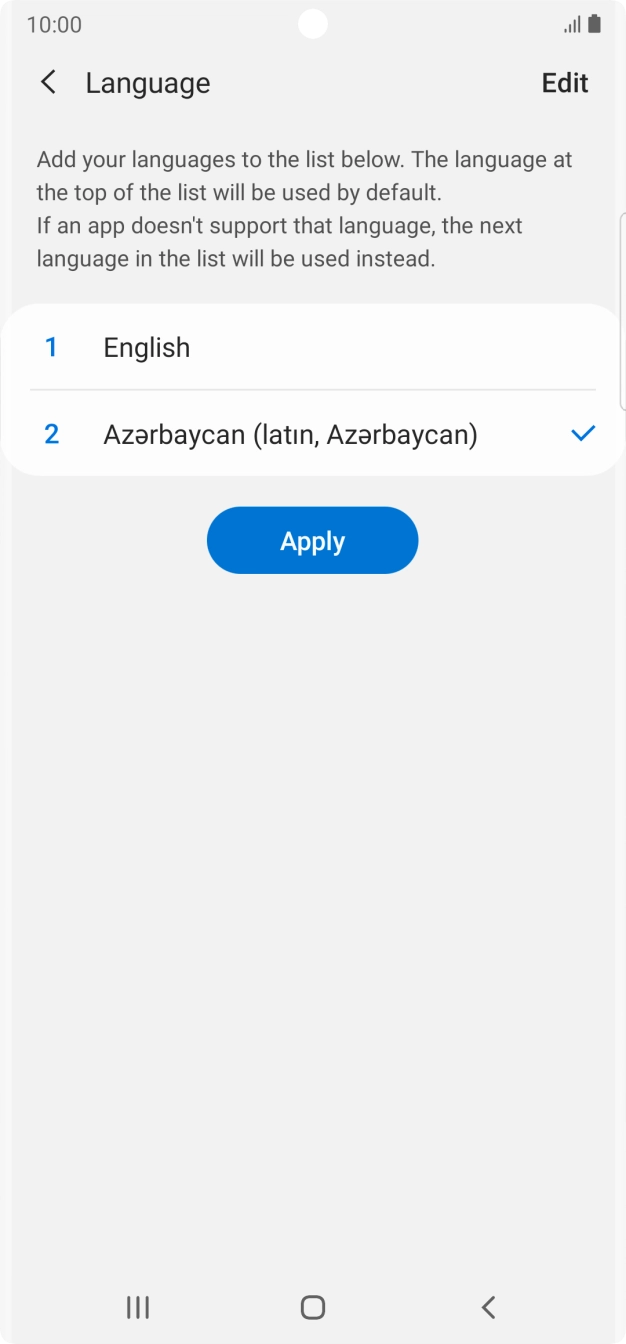 Press Apply.