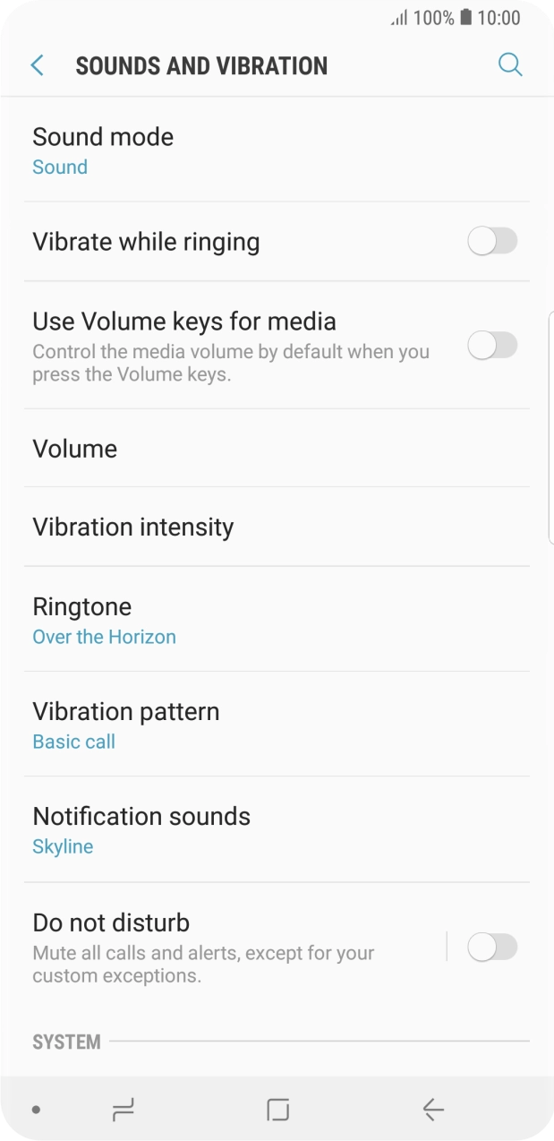 Press Ringtone.