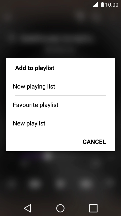 Press New playlist.