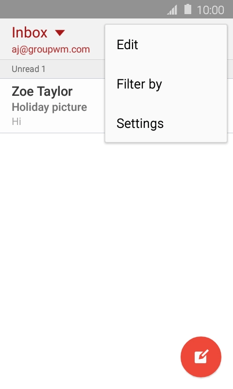 Press Settings. Press Settings.