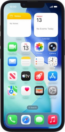 Image 1: Front view of the Apple iPhone 17e