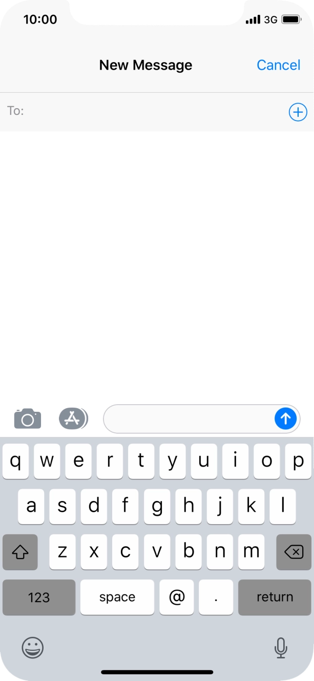 Press To and key in the first letters of the recipient's name. Press To and key in the first letters of the recipient's name.
