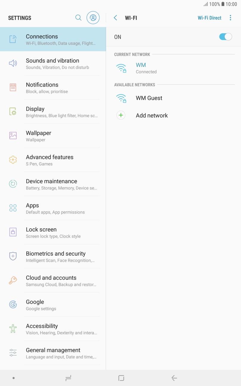 Press the Home key to return to the home screen. Press the Home key to return to the home screen.