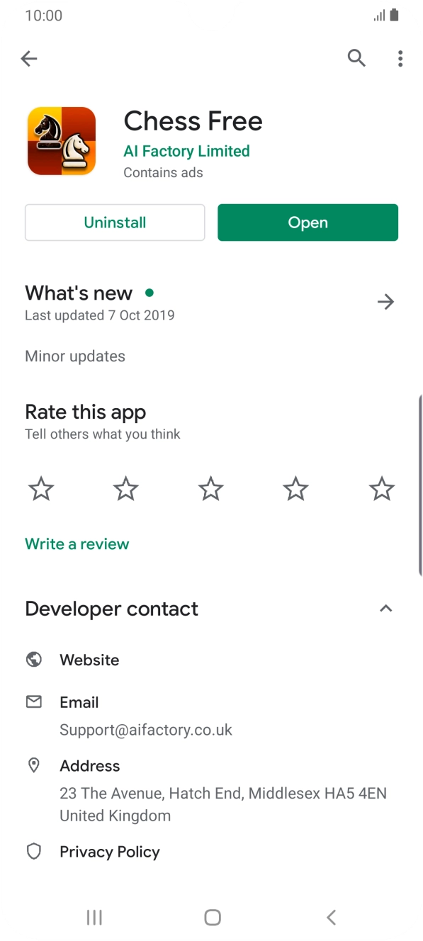 Press the Home key to return to the home screen. Press the Home key to return to the home screen.