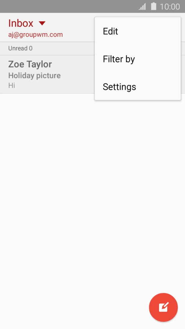 Press Settings. Press Settings.